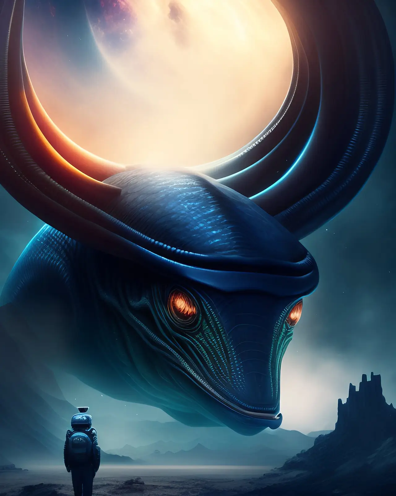 poster game alien planet