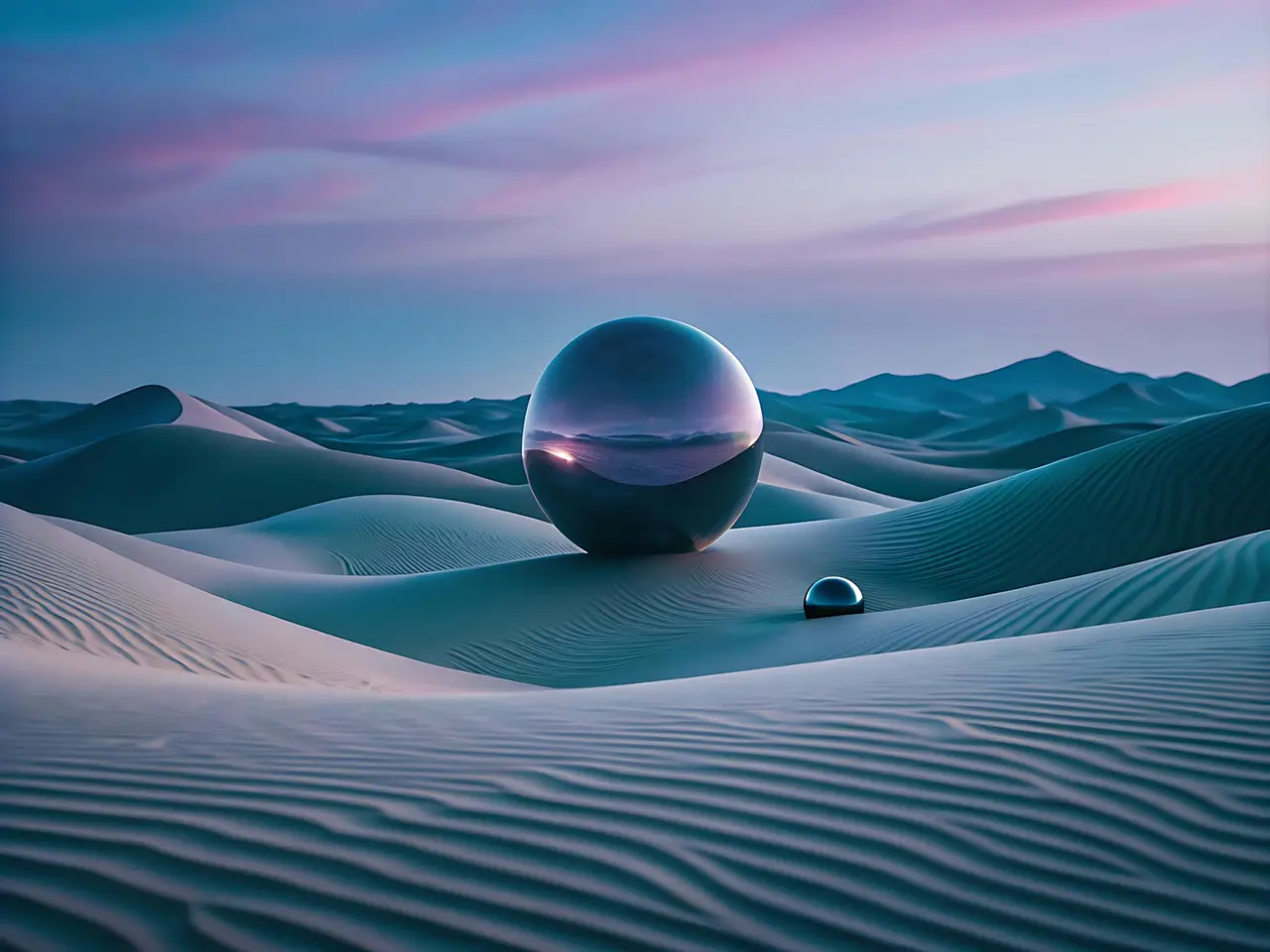 dreamlike surrealistic landscape wallpaper tones